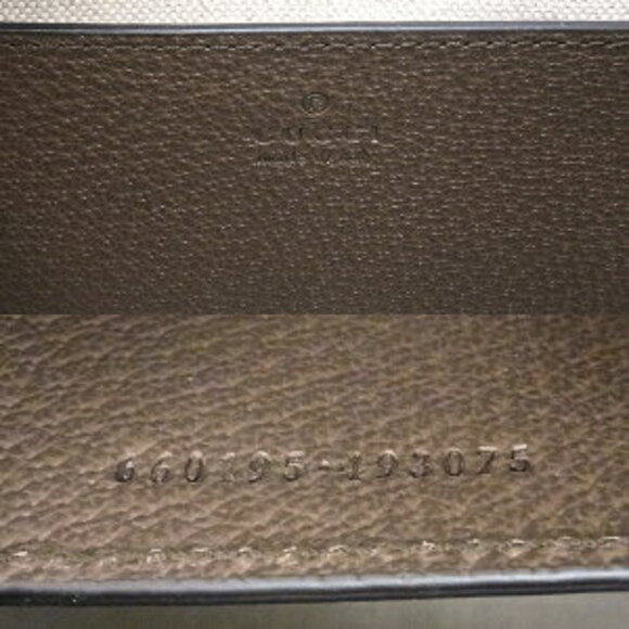 Gucci Diana Handbag Bamboo GG Canvas Brown Beige - Picture 8 of 9